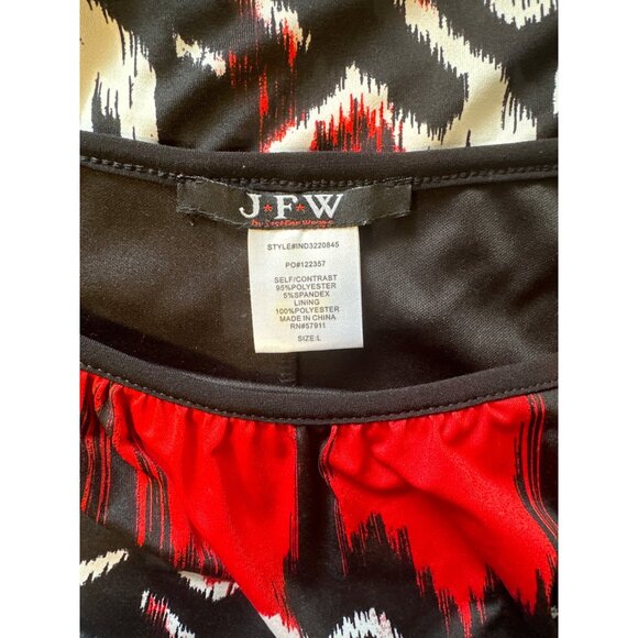 💖J.F.W Women's Aztec Print Dress Size L - Picture 4 of 7